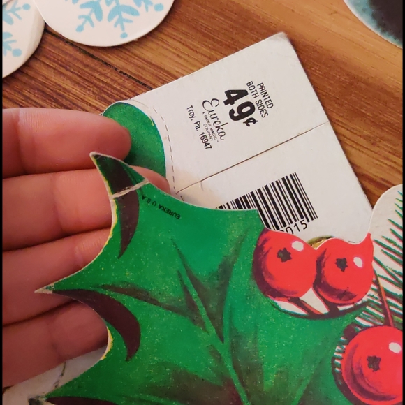 1970-80sEureka Christmas cutouts vtg - Picture 6 of 14